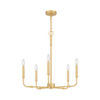 Abner Lustre Industriel Moderne Laiton - Neutralighting