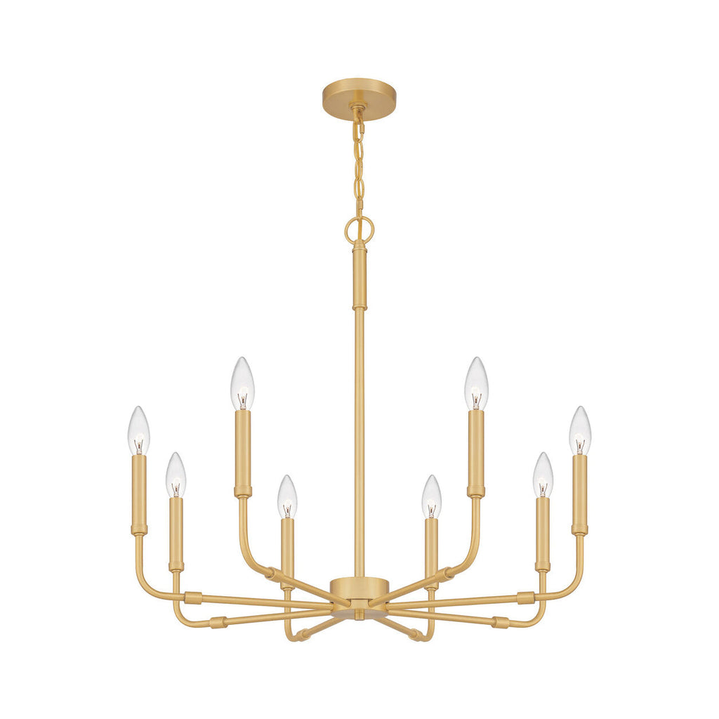Abner Lustre Industriel Moderne Laiton - Neutralighting