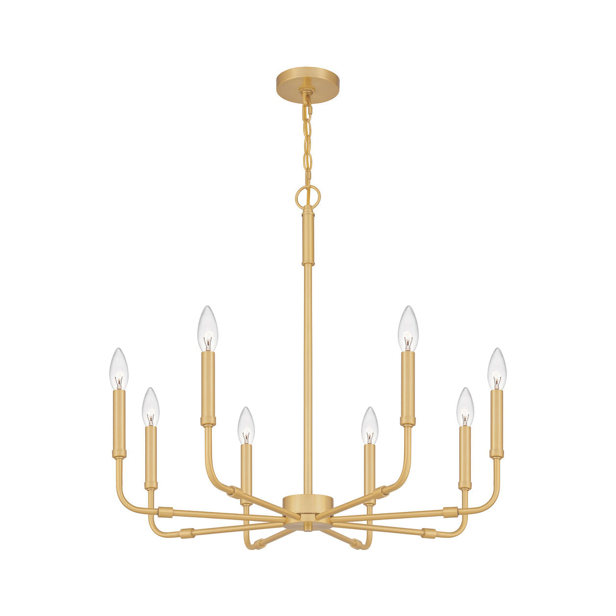 Abner Lustre Industriel Moderne Laiton - Neutralighting