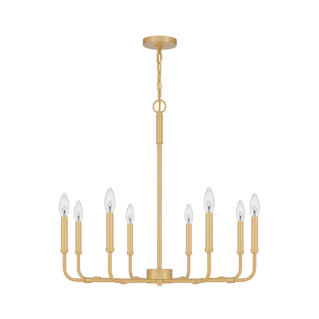 Abner Lustre Industriel Moderne Laiton - Neutralighting