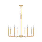 Abner Lustre Industriel Moderne Laiton - Neutralighting