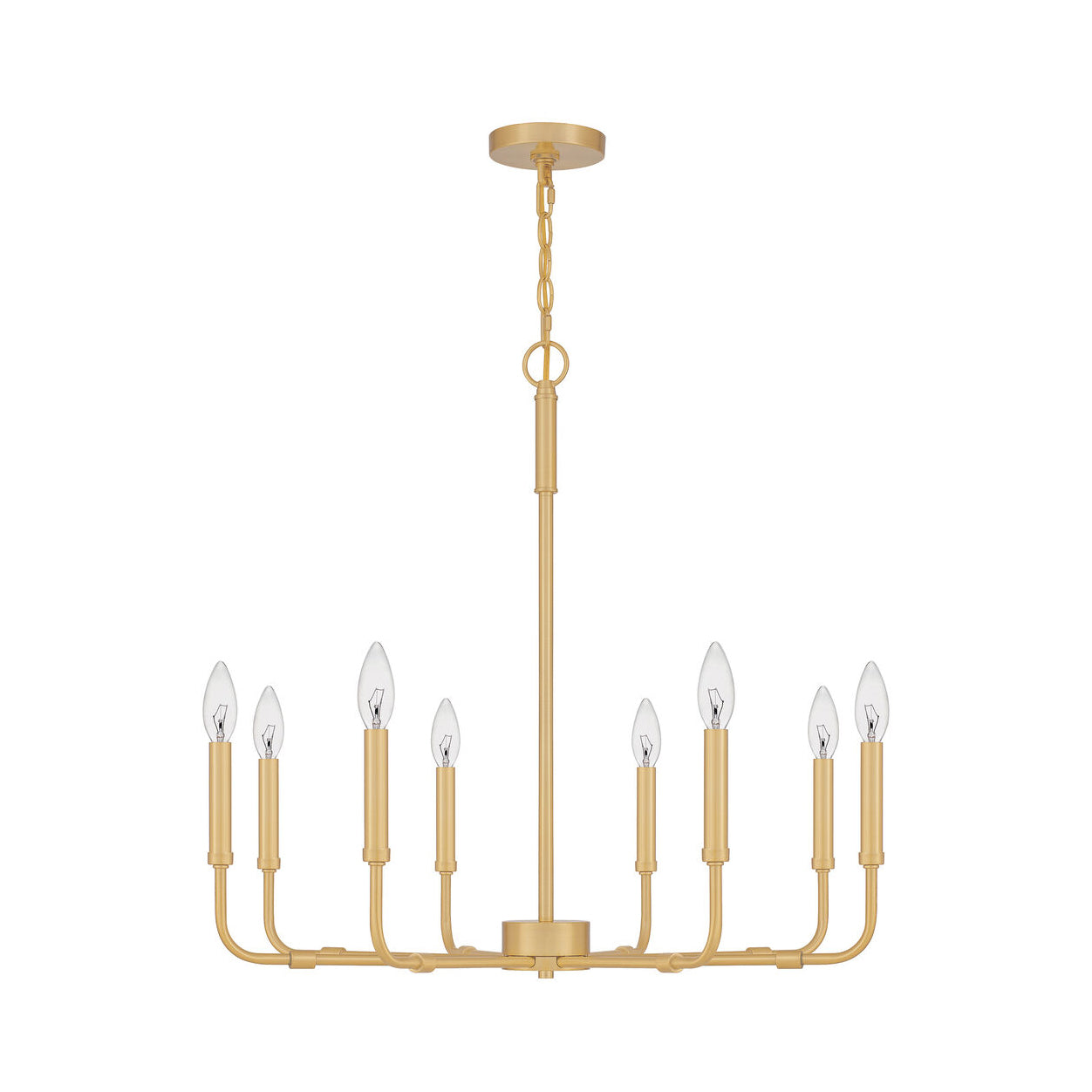 Abner Lustre Industriel Moderne Laiton - Neutralighting