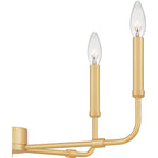 Abner Lustre Industriel Moderne Laiton - Neutralighting