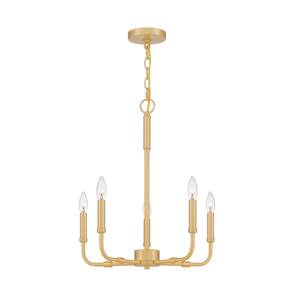 Abner Lustre Industriel Moderne Laiton - Neutralighting