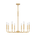 Abner Lustre Industriel Moderne Laiton - Neutralighting
