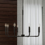 Abner Lustre Industriel Moderne Laiton - Neutralighting