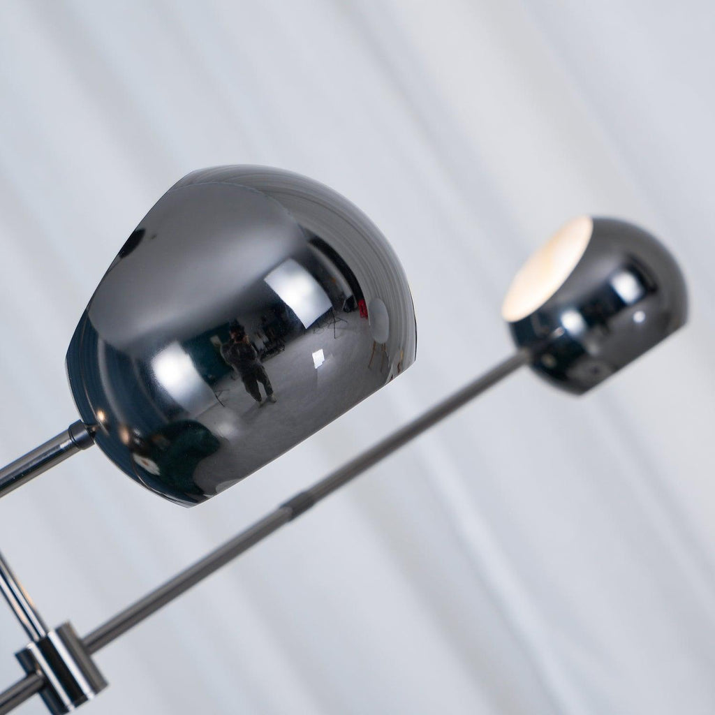 Lustra Chandelier Élégant en Verre Noir - Neutralighting