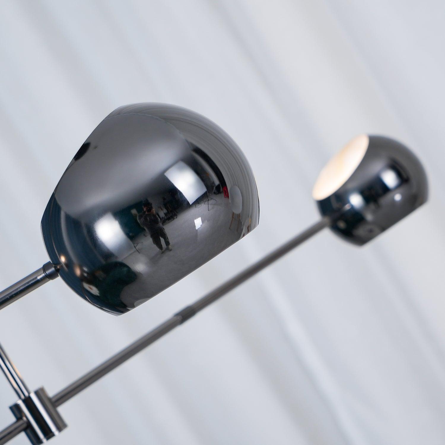 Lustra Chandelier Élégant en Verre Noir - Neutralighting