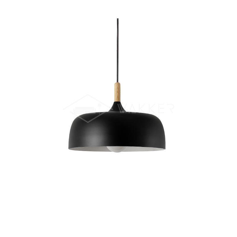Lustra Suspension Lampe Abat-jour Blanc en Bois - Neutralighting