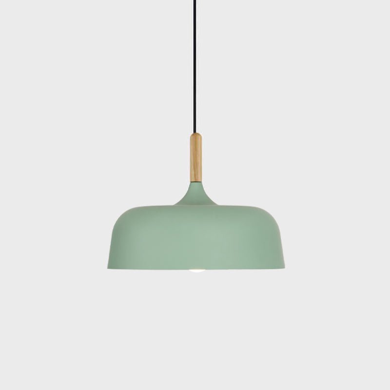 Lustra Suspension Lampe Abat-jour Blanc en Bois - Neutralighting