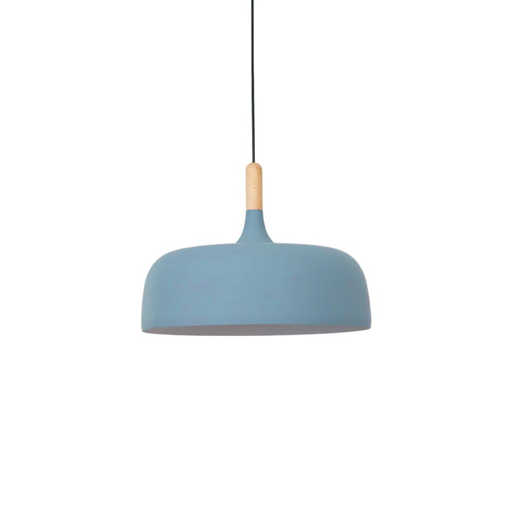 Lustra Suspension Lampe Abat-jour Blanc en Bois - Neutralighting
