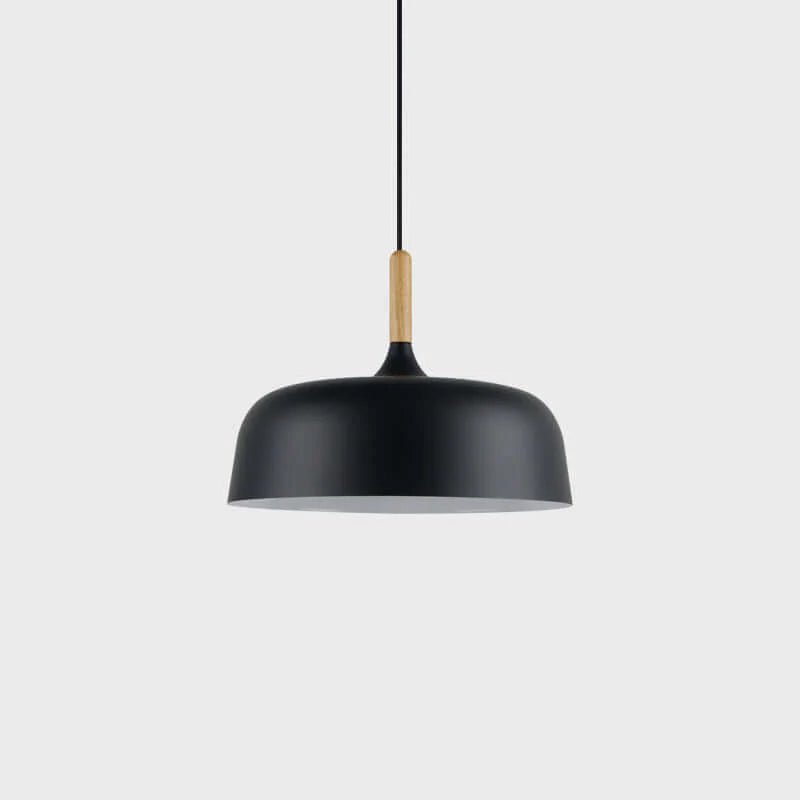 Lustra Suspension Lampe Abat-jour Blanc en Bois - Neutralighting
