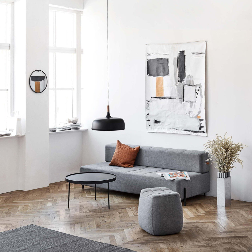 Lustra Suspension Lampe Abat-jour Blanc en Bois - Neutralighting