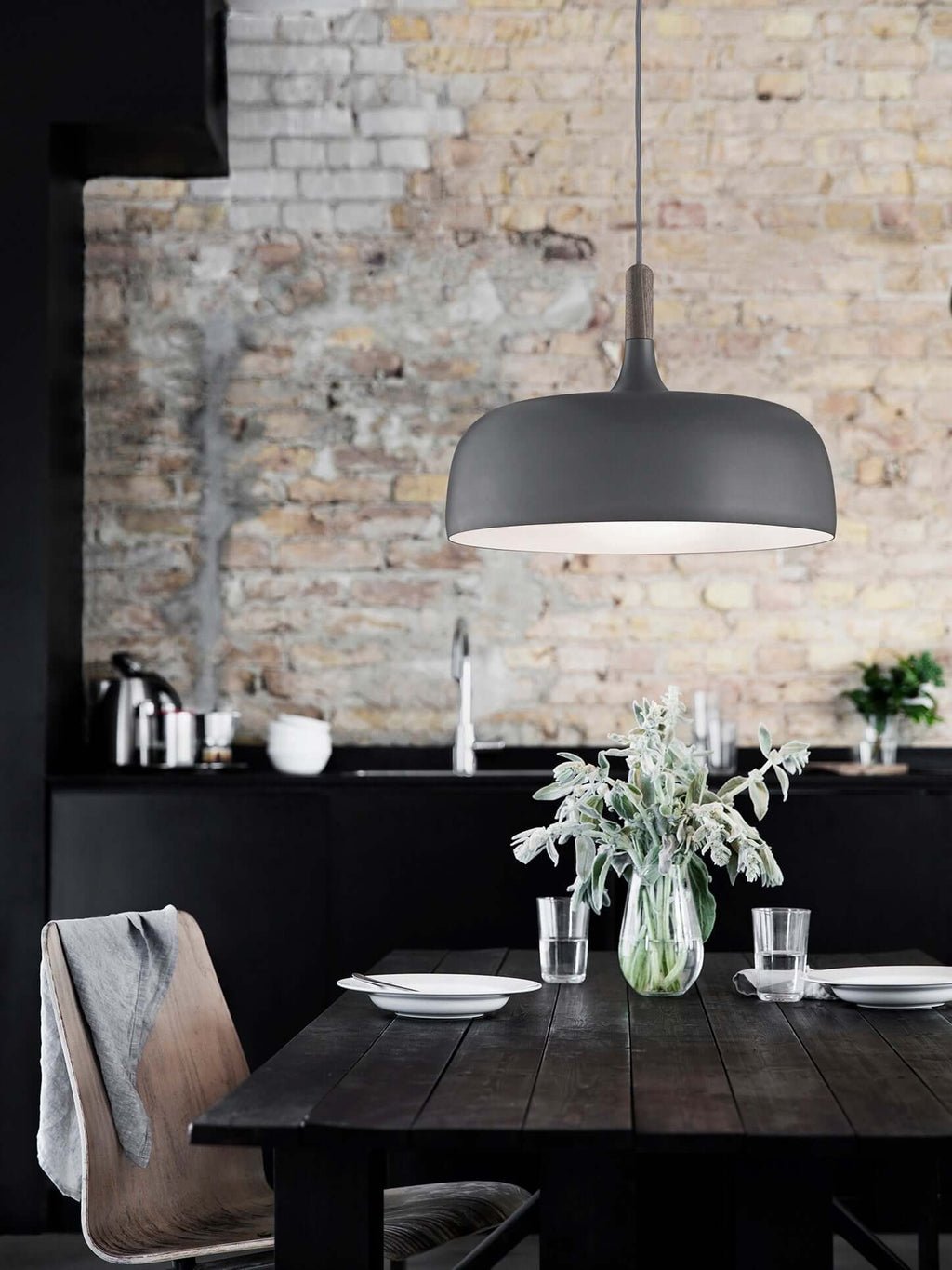 Lustra Suspension Lampe Abat-jour Blanc en Bois - Neutralighting