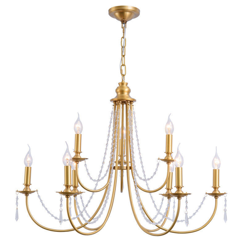 Acroma Lustre Cristal Moderne Traditionnel - Neutralighting