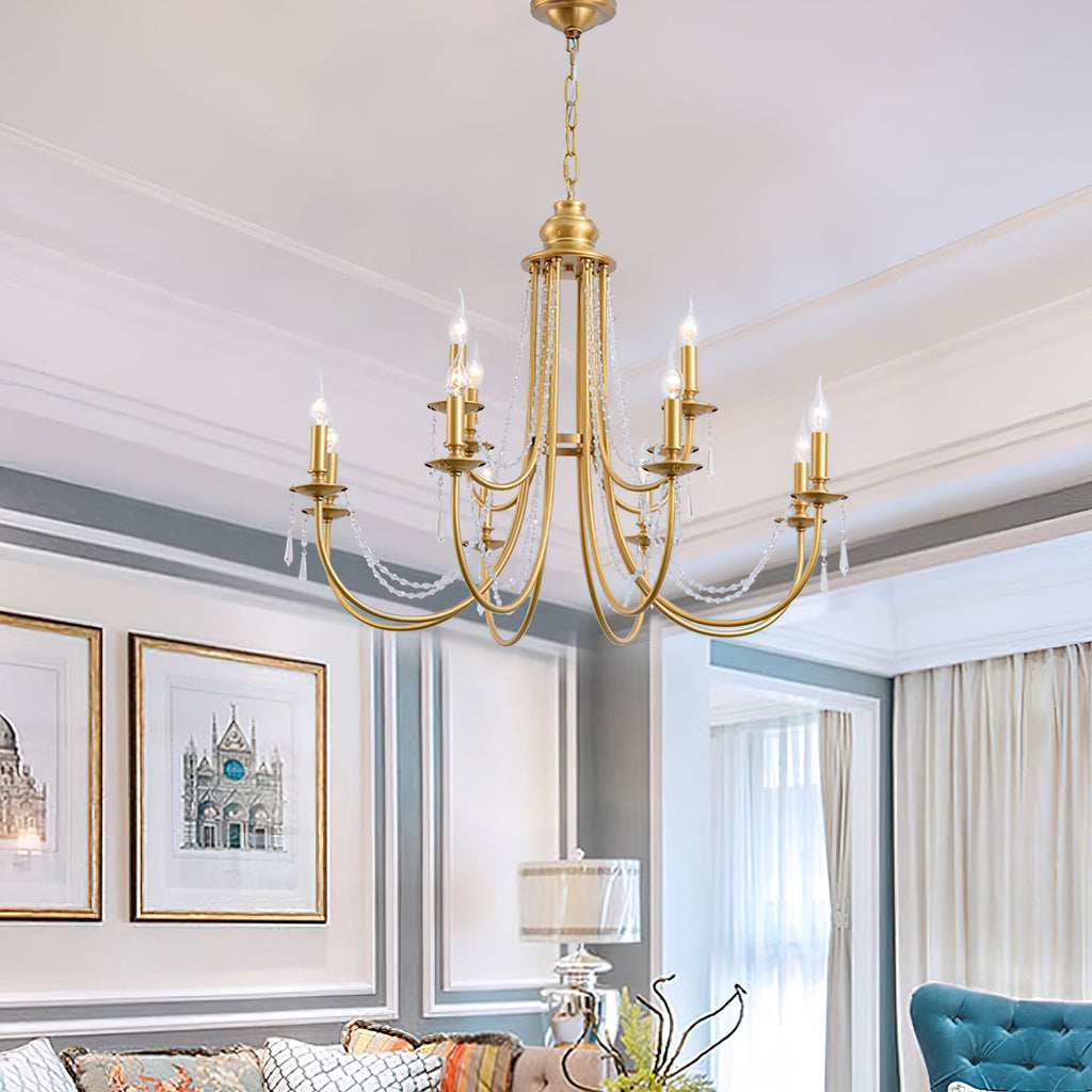 Acroma Lustre Cristal Moderne Traditionnel - Neutralighting