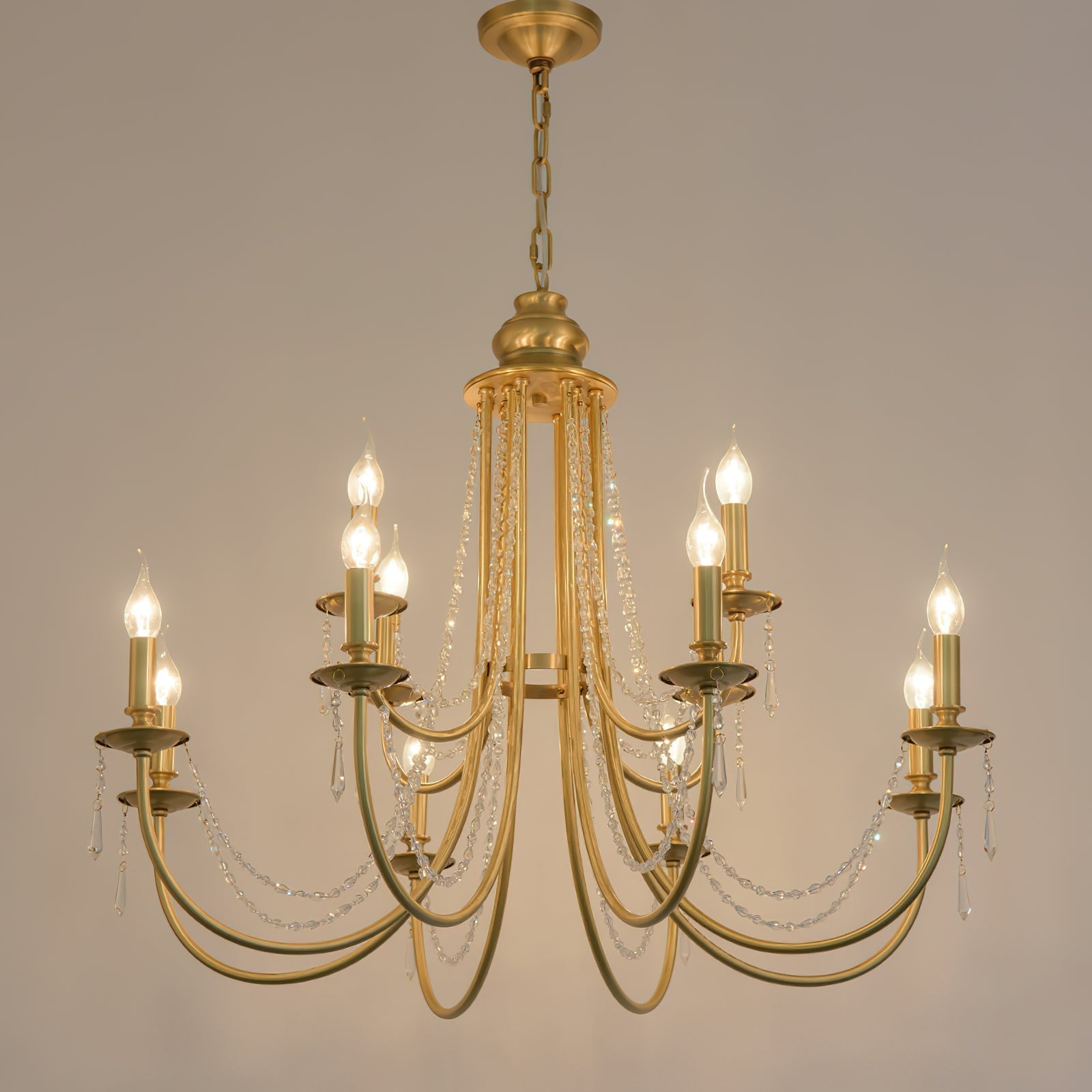 Acroma Lustre Cristal Moderne Traditionnel - Neutralighting