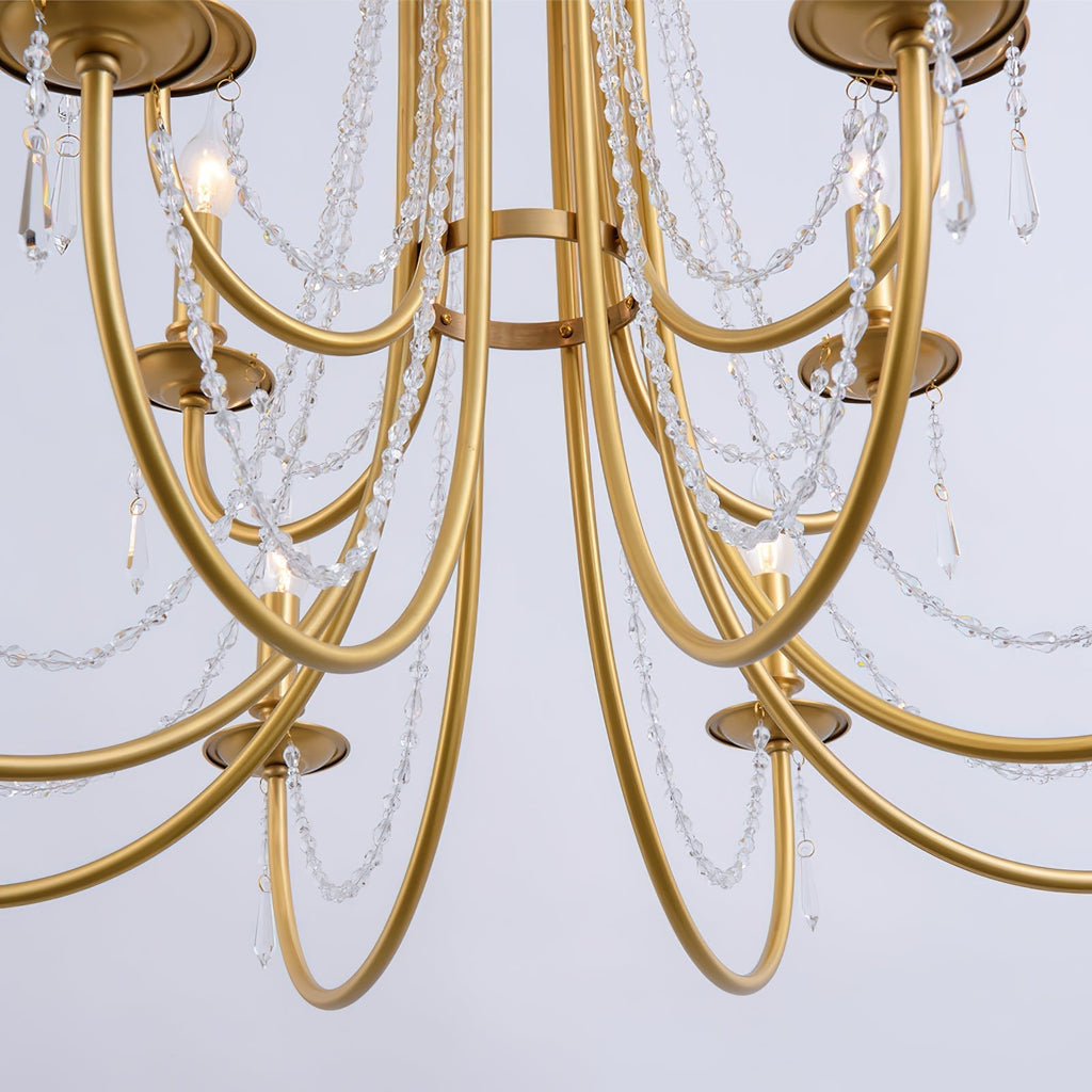 Acroma Lustre Cristal Moderne Traditionnel - Neutralighting