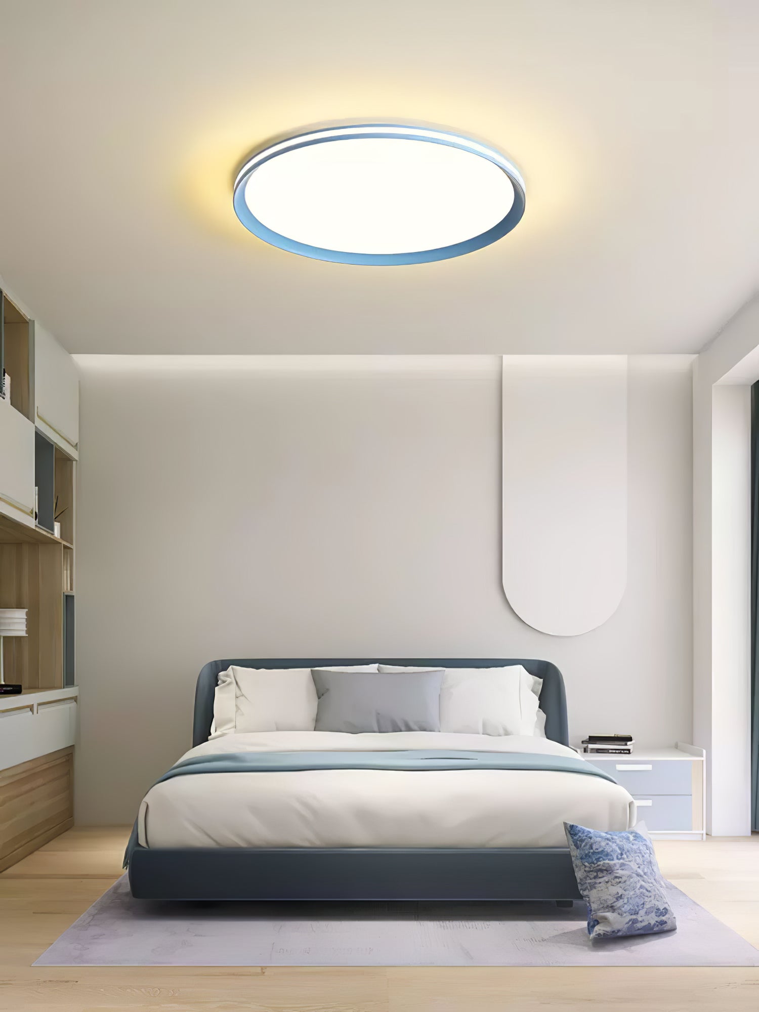 Avtheira Moderne Minimaliste Circulaire LED Plafonnier Lumière - Neutralighting