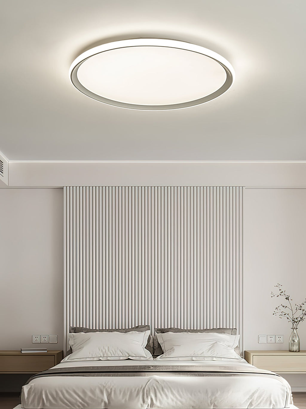 Avtheira Moderne Minimaliste Circulaire LED Plafonnier Lumière - Neutralighting
