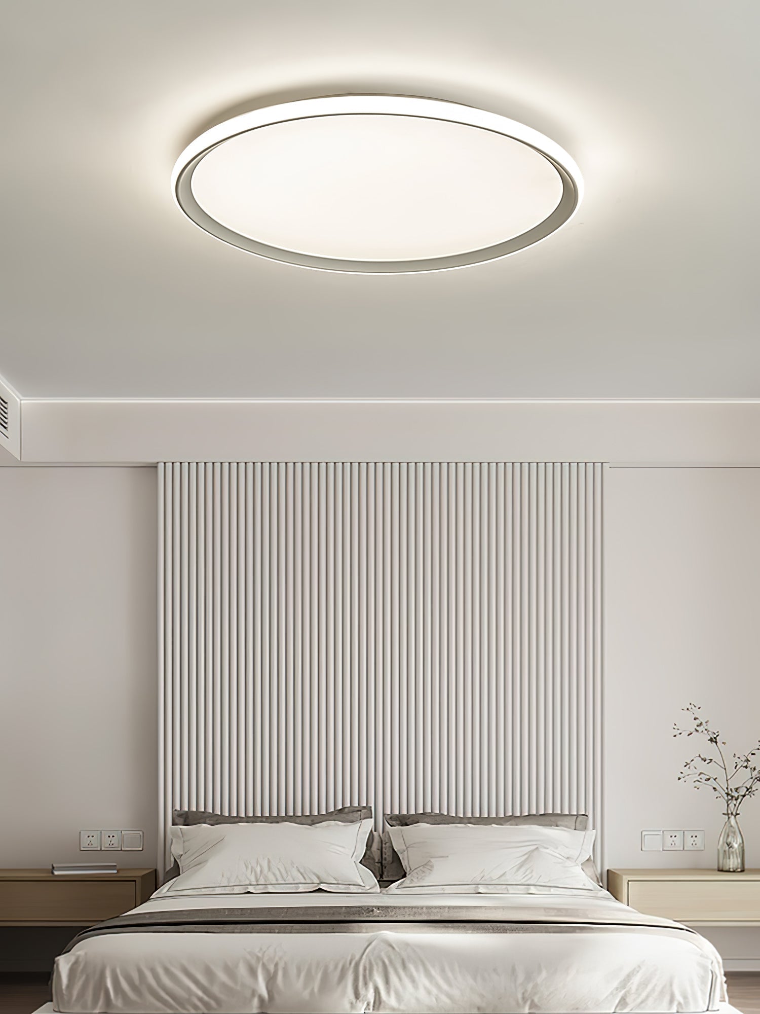 Avtheira Moderne Minimaliste Circulaire LED Plafonnier Lumière - Neutralighting