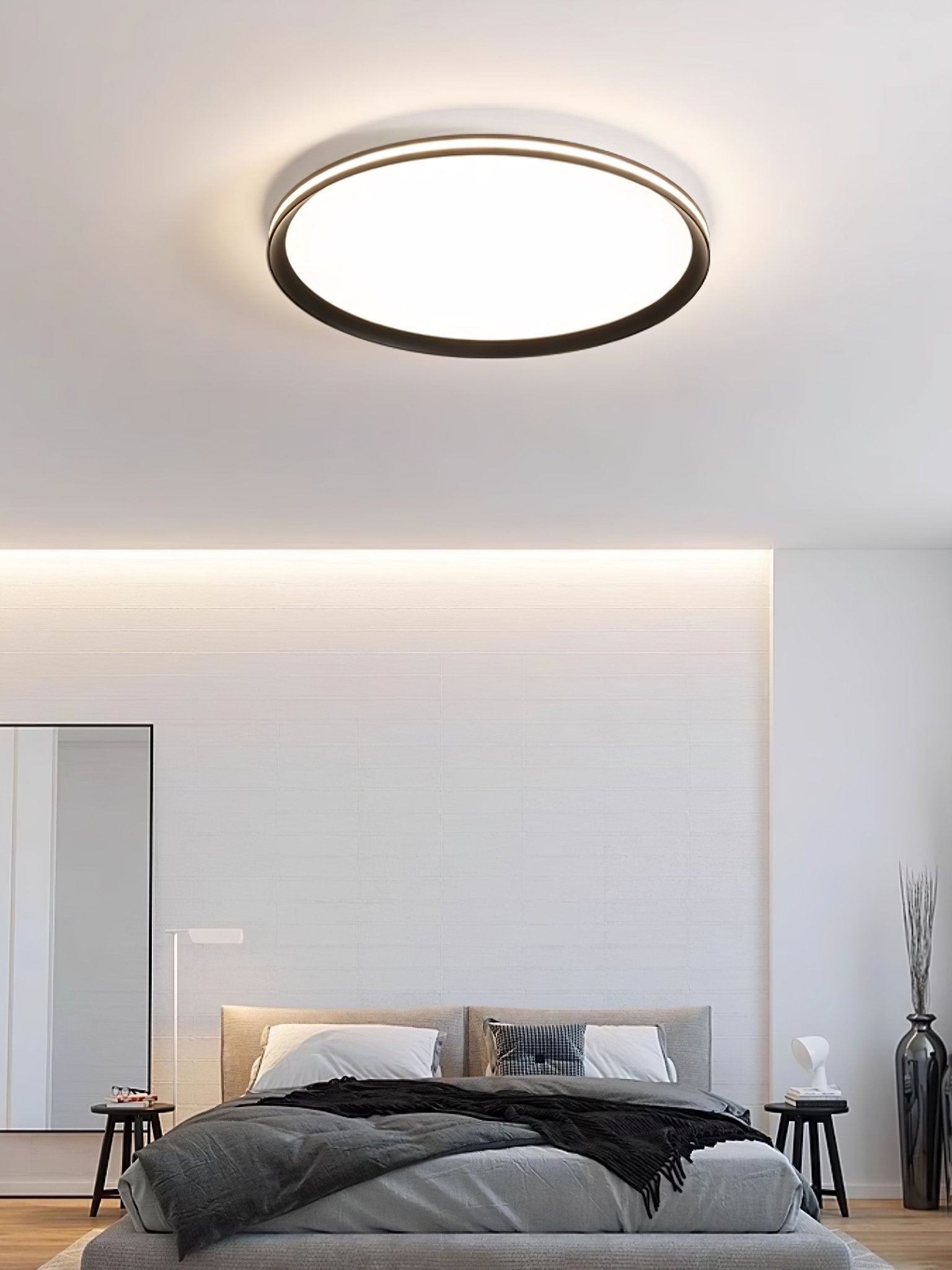 Avtheira Moderne Minimaliste Circulaire LED Plafonnier Lumière - Neutralighting
