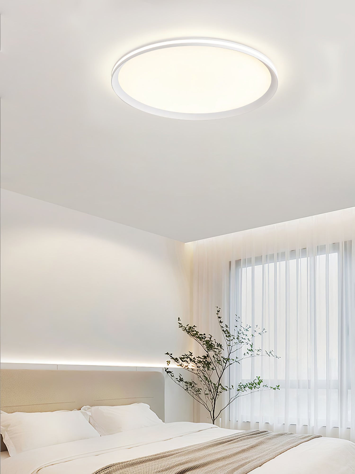 Avtheira Moderne Minimaliste Circulaire LED Plafonnier Lumière - Neutralighting