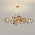 Eurvinen Lustre de luxe en feuille de ginkgo - Neutralighting