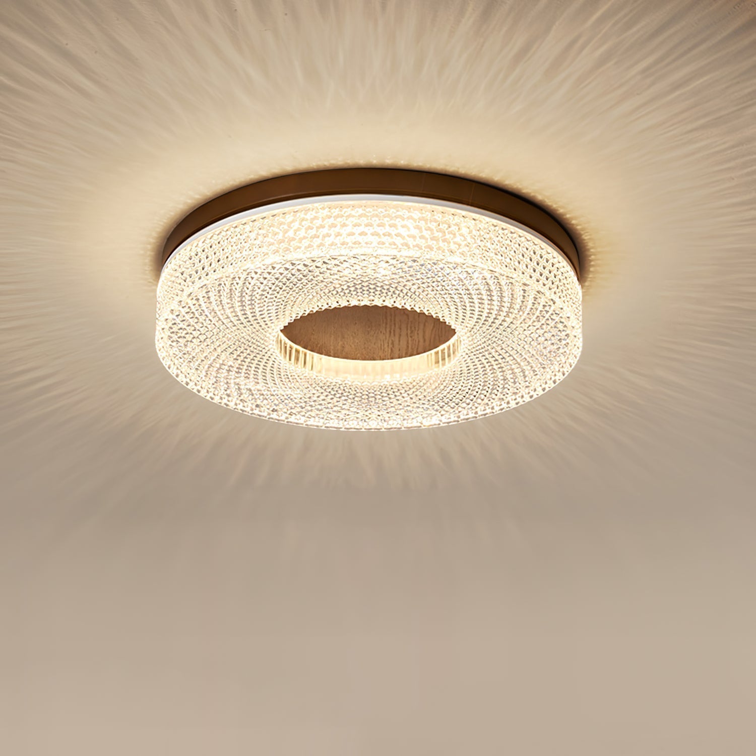 Solara Plafonnier Acrylique Anneau Moderne Minimaliste - Neutralighting