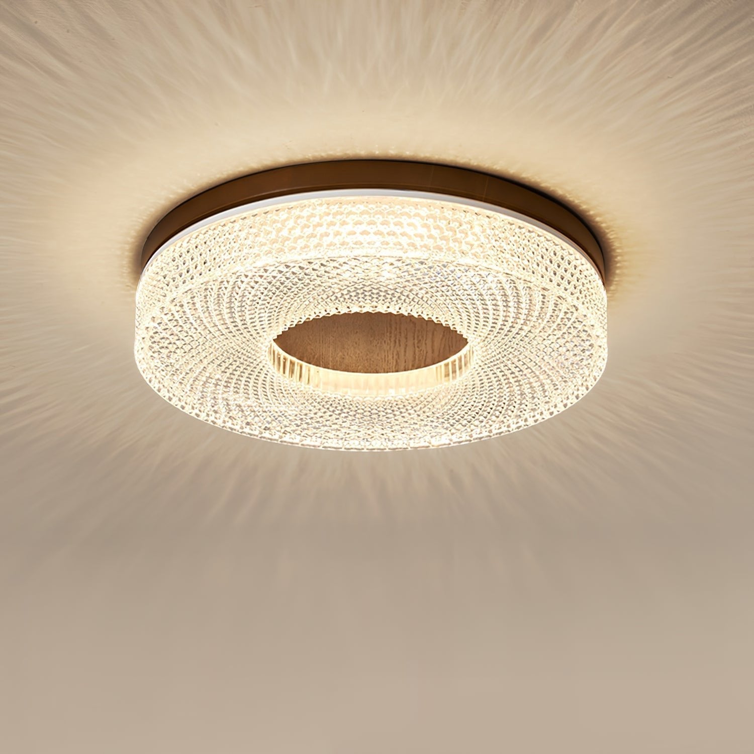 Solara Plafonnier Acrylique Anneau Moderne Minimaliste - Neutralighting