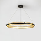 Erveliel Chandelier Rond Métal Minimaliste Moderne - Neutralighting