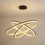 Erveliel Chandelier Rond Métal Minimaliste Moderne - Neutralighting