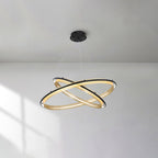 Erveliel Chandelier Rond Métal Minimaliste Moderne - Neutralighting