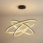 Erveliel Chandelier Rond Métal Minimaliste Moderne - Neutralighting