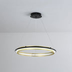 Erveliel Chandelier Rond Métal Minimaliste Moderne - Neutralighting