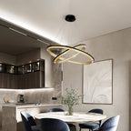 Erveliel Chandelier Rond Métal Minimaliste Moderne - Neutralighting