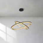Erveliel Chandelier Rond Métal Minimaliste Moderne - Neutralighting