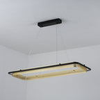 Erveliel Chandelier Rond Métal Minimaliste Moderne - Neutralighting