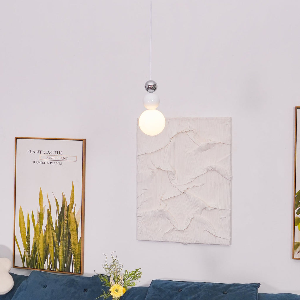 Orbis Suspension Acrylique Trois Boules - Neutralighting