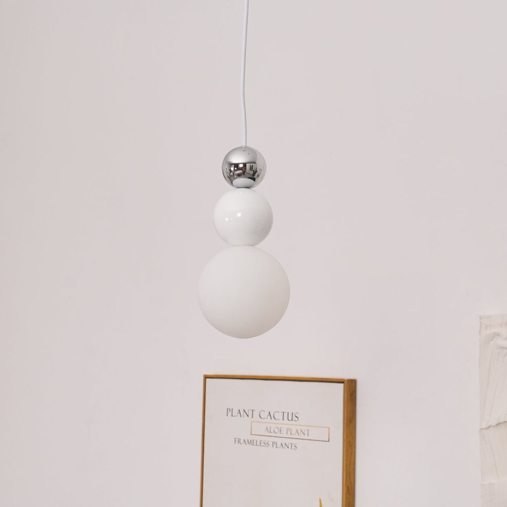 Orbis Suspension Acrylique Trois Boules - Neutralighting