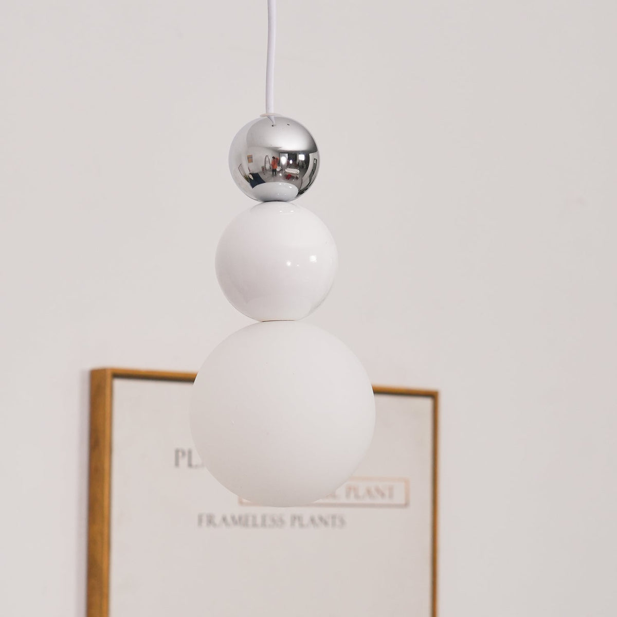 Orbis Suspension Acrylique Trois Boules - Neutralighting