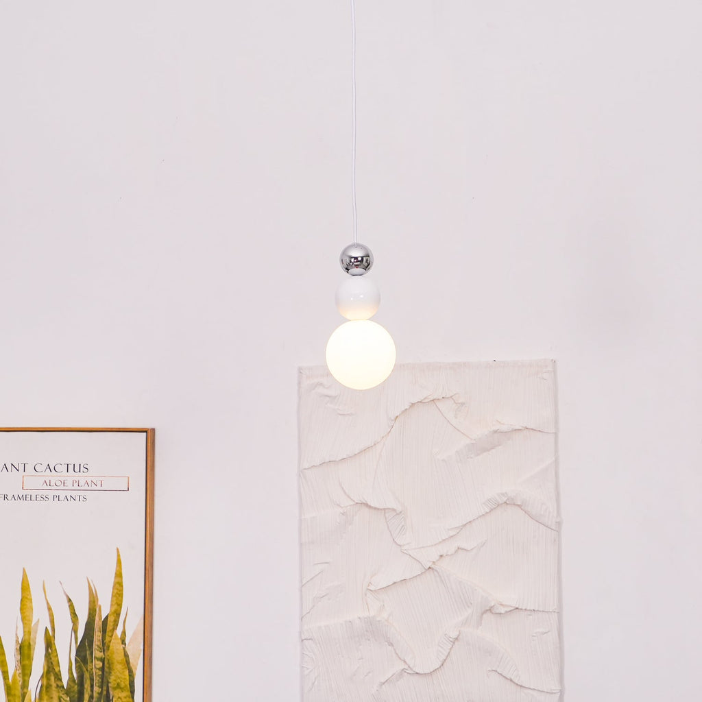 Orbis Suspension Acrylique Trois Boules - Neutralighting