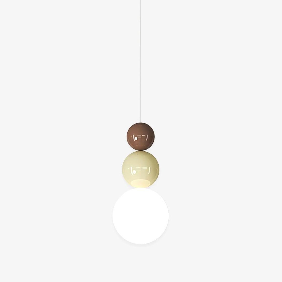 Orbis Suspension Acrylique Trois Boules - Neutralighting