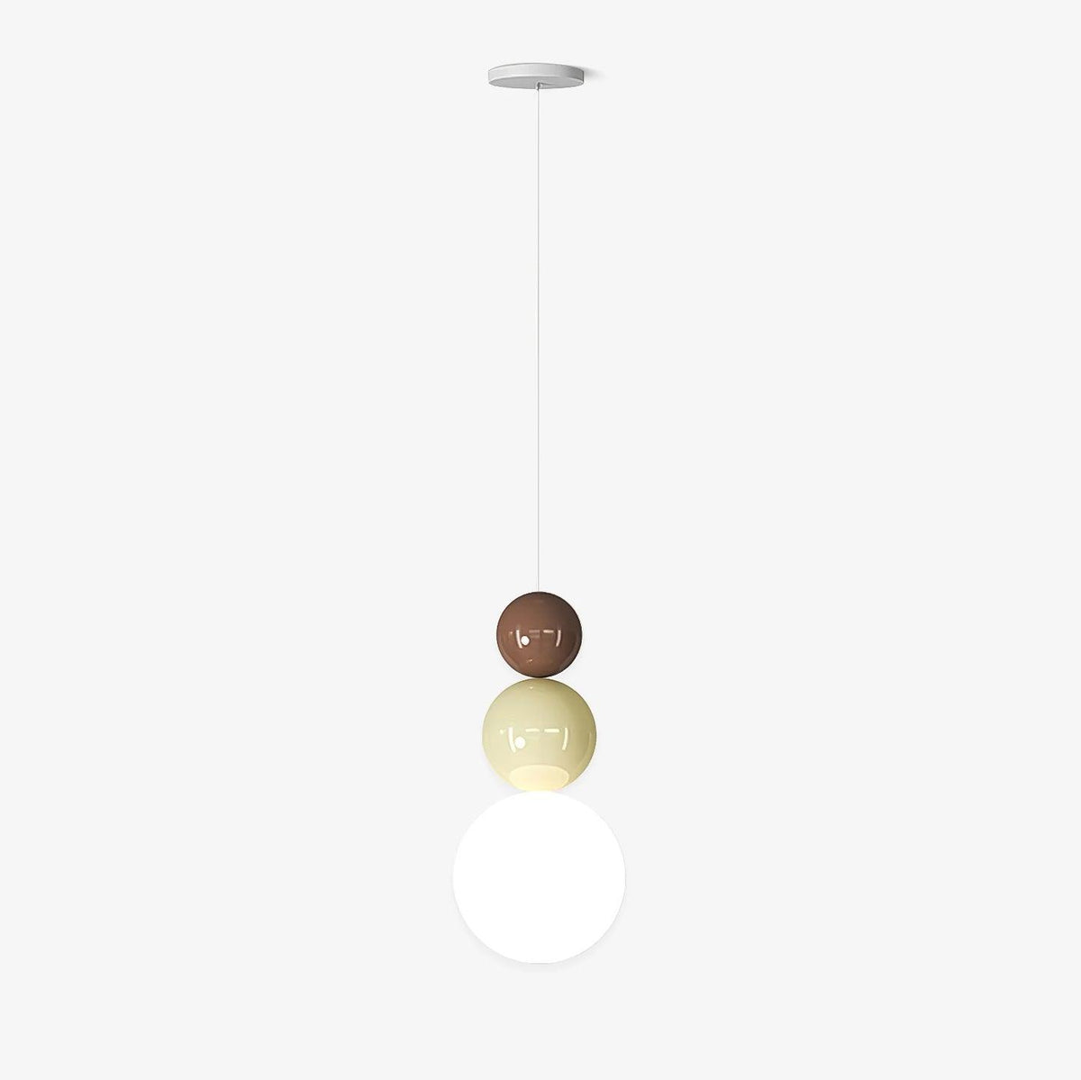 Orbis Suspension Acrylique Trois Boules - Neutralighting
