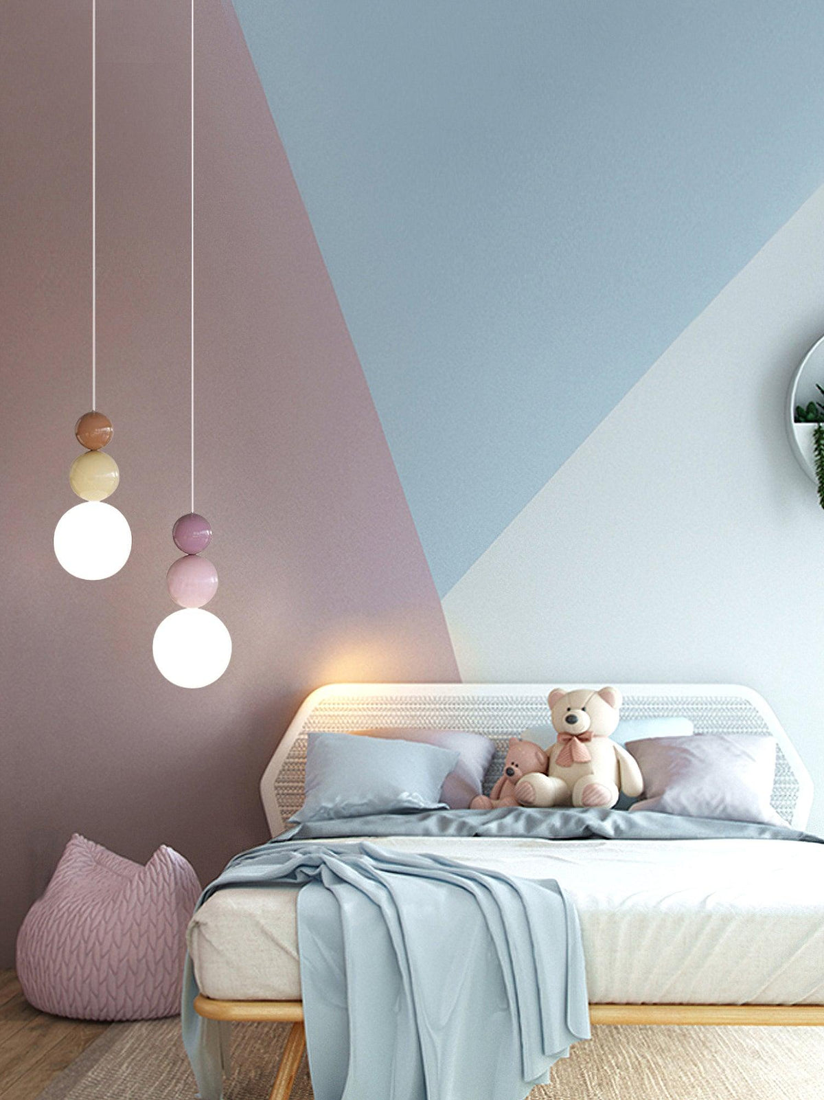 Orbis Suspension Acrylique Trois Boules - Neutralighting