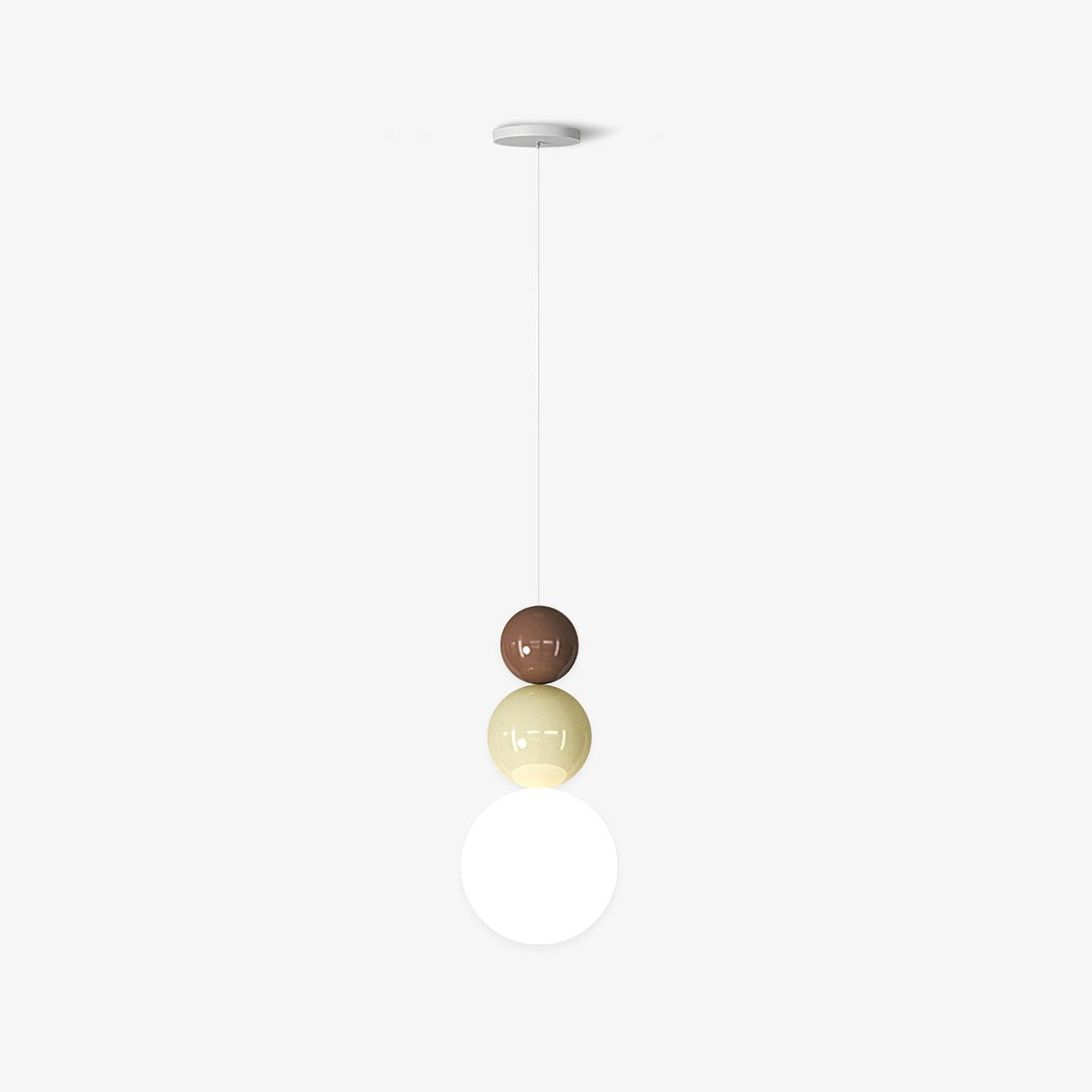 Orbis Suspension Acrylique Trois Boules - Neutralighting