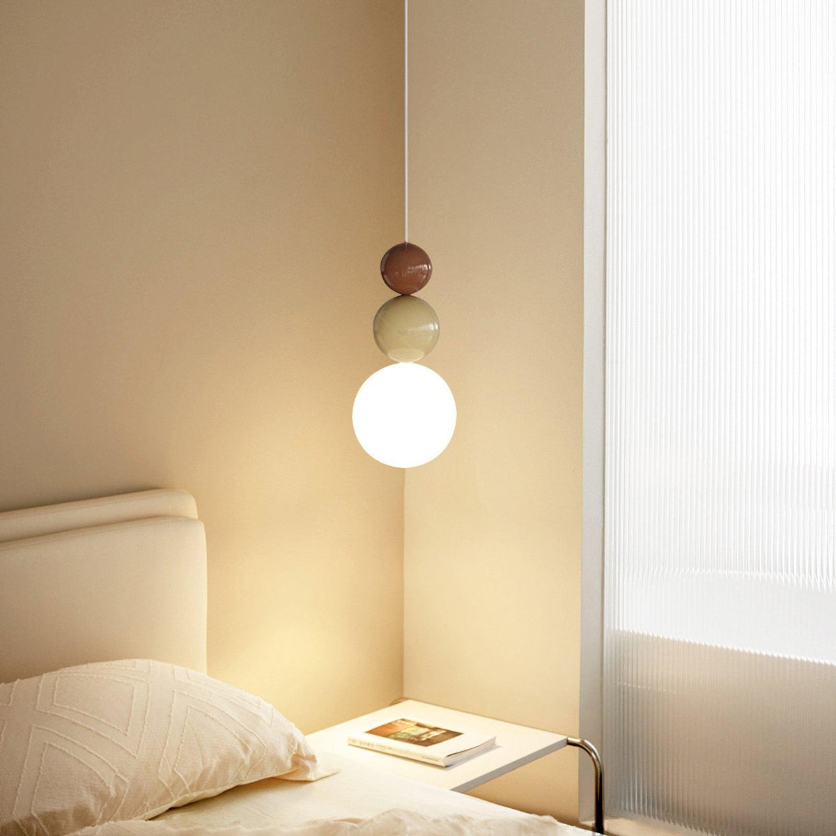 Orbis Suspension Acrylique Trois Boules - Neutralighting