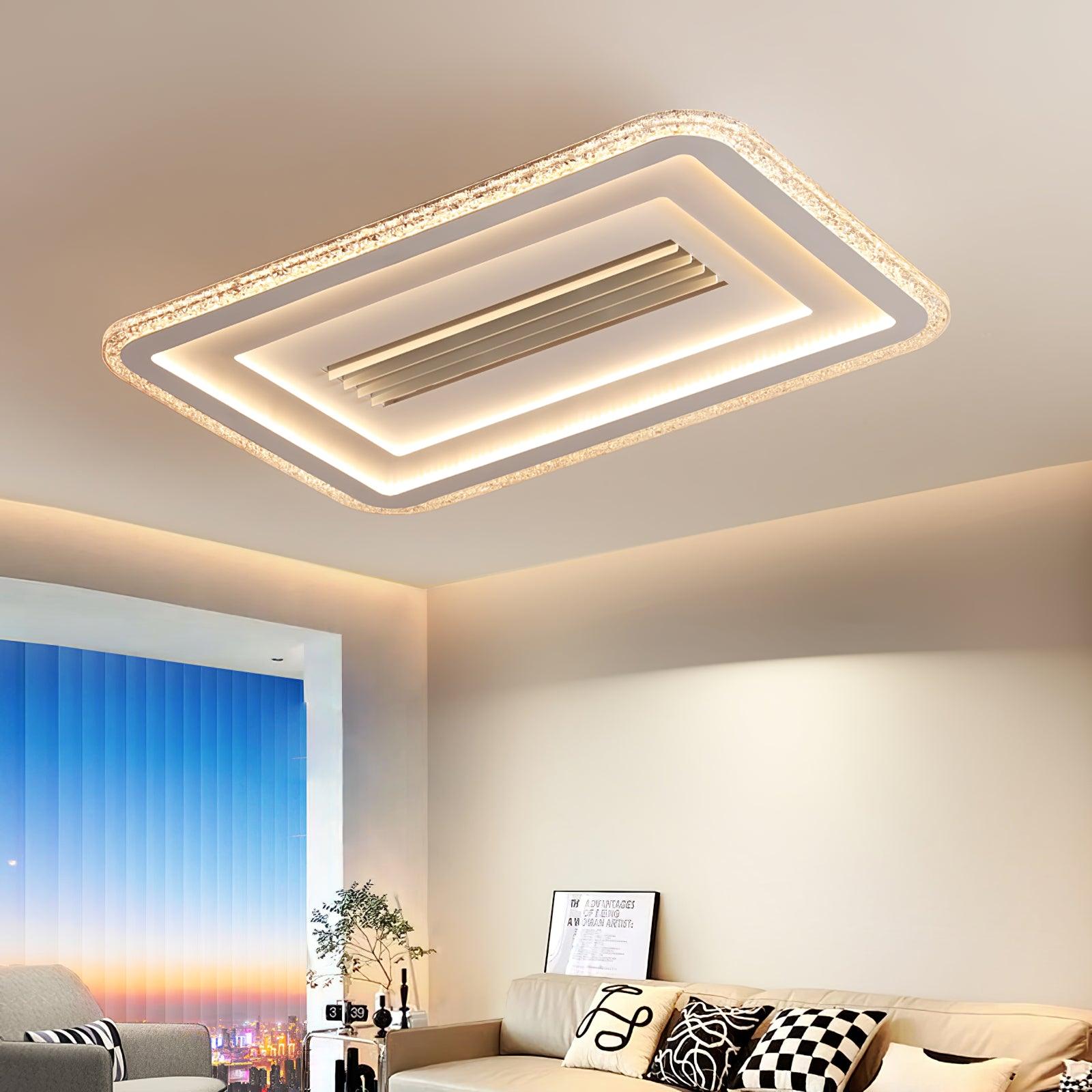 Ulthaara Lampe Plafonnier Rectangulaire Ultra-Fine Minimaliste Moderne - Neutralighting