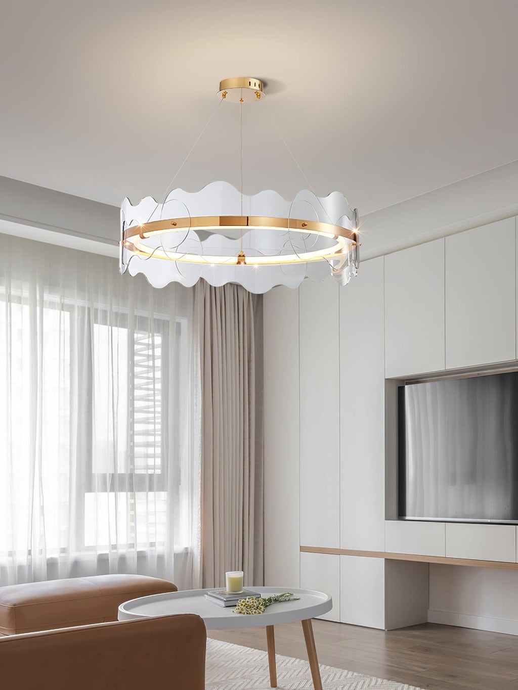 Vitalir Chandelier Acrylique Moderne - Neutralighting