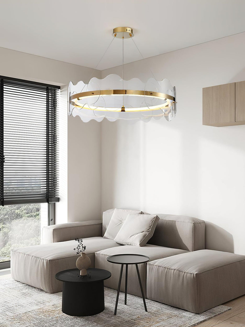 Vitalir Chandelier Acrylique Moderne - Neutralighting